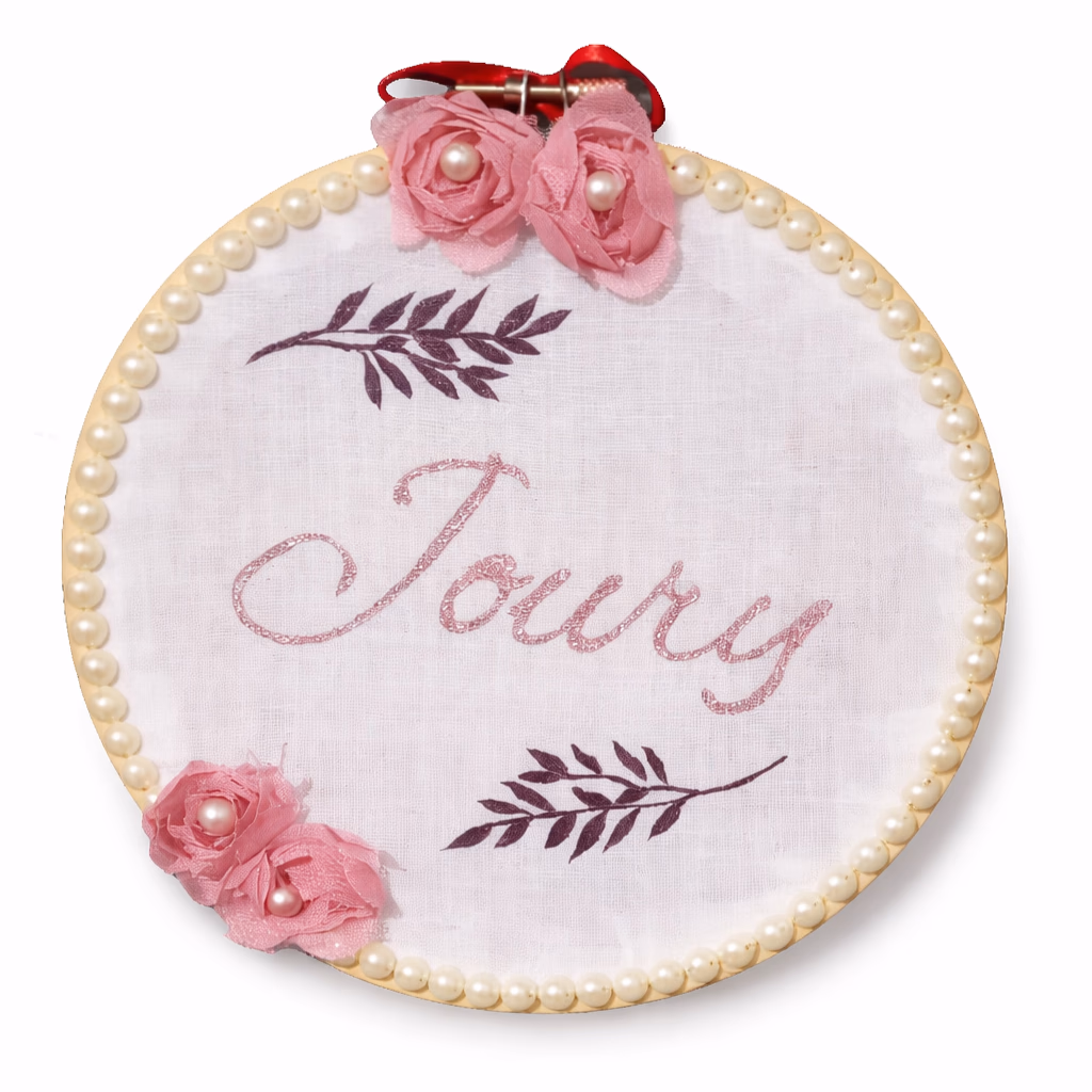 Broderie Calligraphie Arabe, Broderie