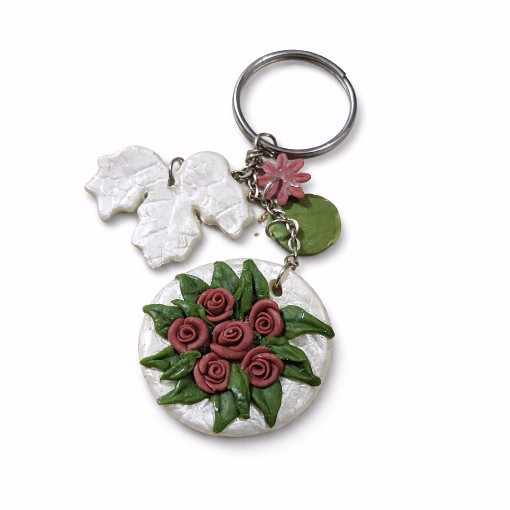 Porte-clés Bouquet de Roses, Porte-clés