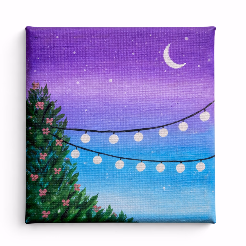 Tableaux a L'Acrylique -Clair de Lune, Tableaux paysages
